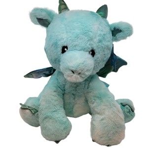 FAO Schwarz Glow Brights LED Lights & Sound Plush Dragon